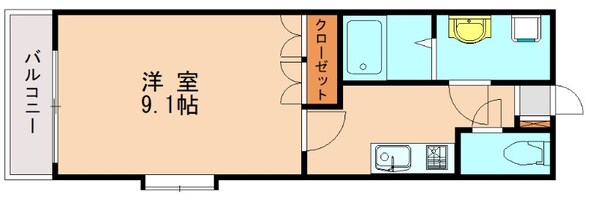 パピヨンⅢの物件間取画像